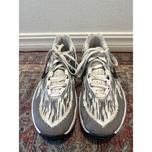 Nike Air Zoom GT Cut 2 White Black Basketball Shoes FJ8915-100 Mens 10.5